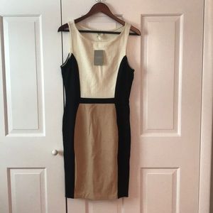 NEW Anthropologie Colorblocked Sleeveless Dress